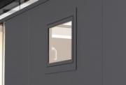 Biohort Dreh-Kippfenster Casa Nova dunkelgrau-metallic 83x7,5x65cm rechts